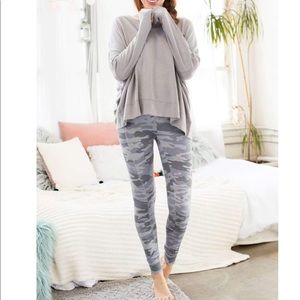 Hi-Waist Camo Joggers- Never worn